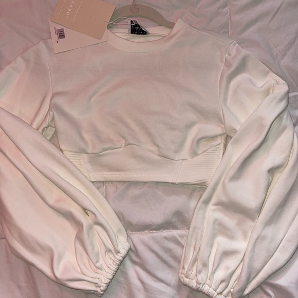 Sabo Cinch-Waist Crop Top - Picture 1 of 2